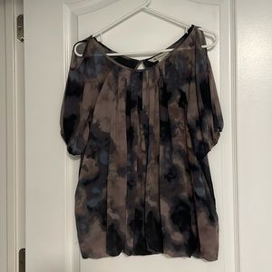 BCBGeneration top, size small, like new, has shoulder cut outs